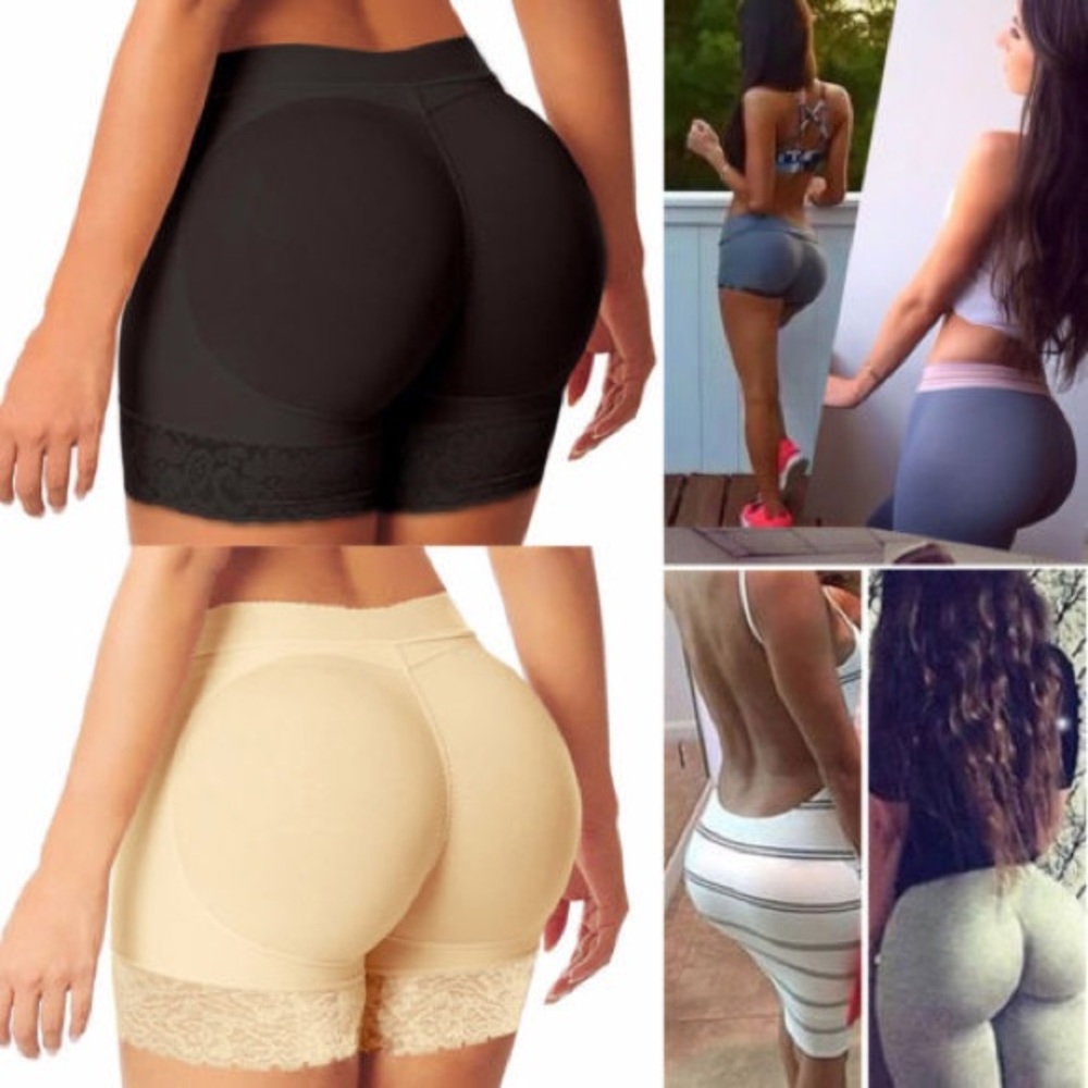 Seamless padded butt lift